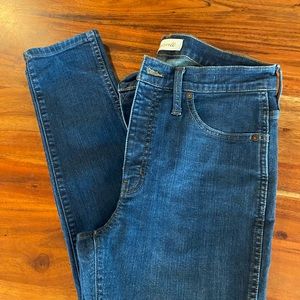 Madewell 10” High Rise Skinny Jeans